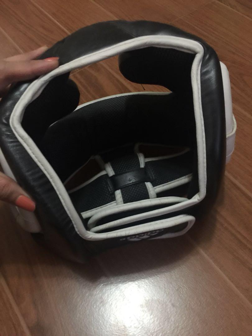 Adidas Boxing Head Gear (Category: Other Sports Equipment and Supplies) located in Pasay City. Submitted by randomruns (Listing ID 233529923, Image 3). Description: Only used once in sparring. Thoroughly cleaned, and hasn’t been used ever since. Original Price was around $50.00 if I recall correctly. RFS: Of no use to me anymore. .