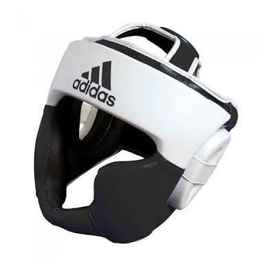 Adidas Boxing Head Gear (Category: Other Sports Equipment and Supplies) located in Pasay City. Submitted by randomruns (Listing ID 233529923, Image 1). Description: Only used once in sparring. Thoroughly cleaned, and hasn’t been used ever since. Original Price was around $50.00 if I recall correctly. RFS: Of no use to me anymore. .