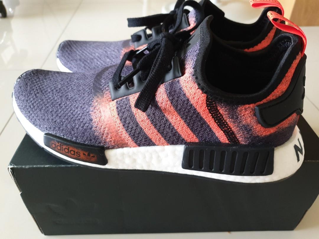 Adidas NMD Stencil Solar Men's Fashion, Footwear, Sneakers on Carousell
