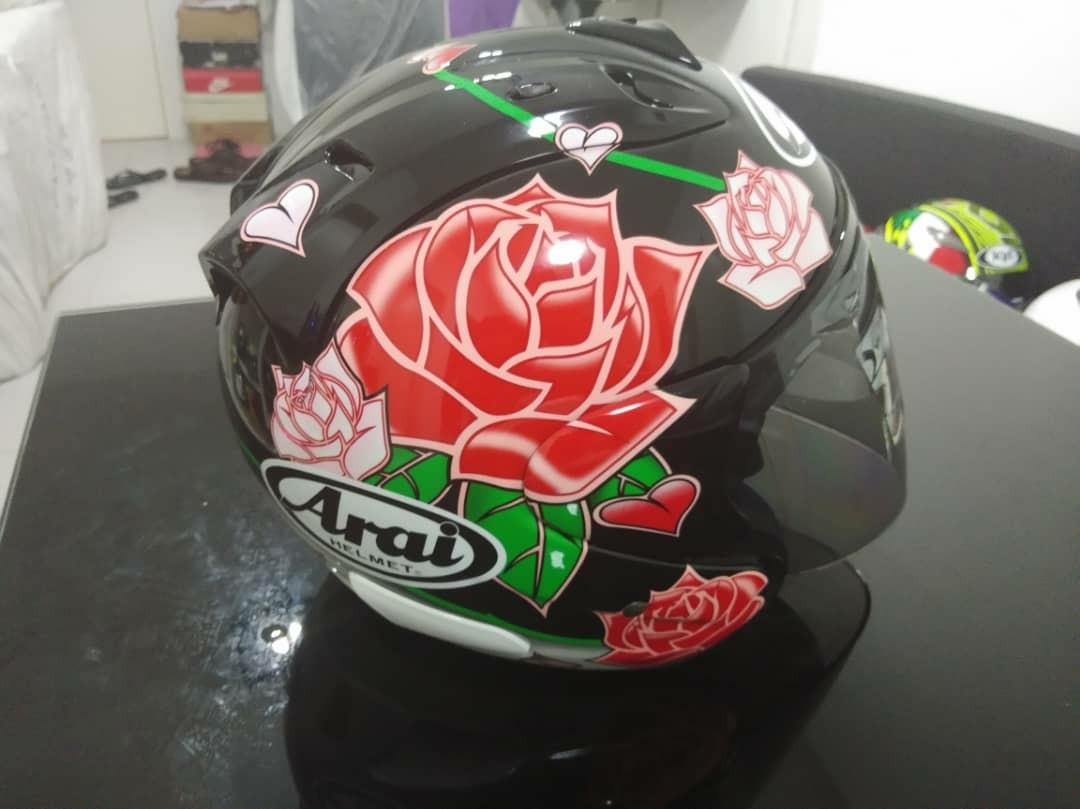 Arai rose helmet sales