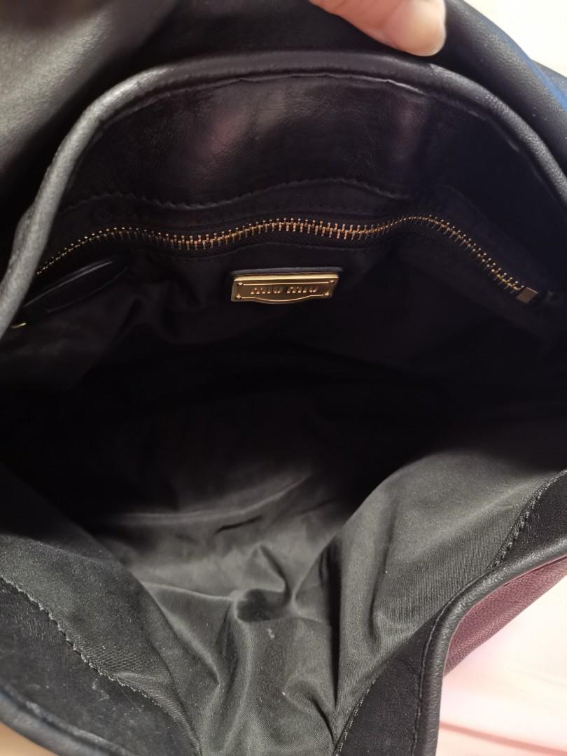Authentic Mui Mui black color bag, Women's Fashion, Bags & Wallets ...