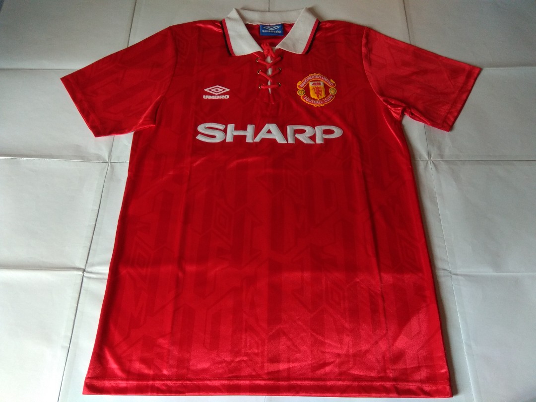 manchester united 1992 jersey