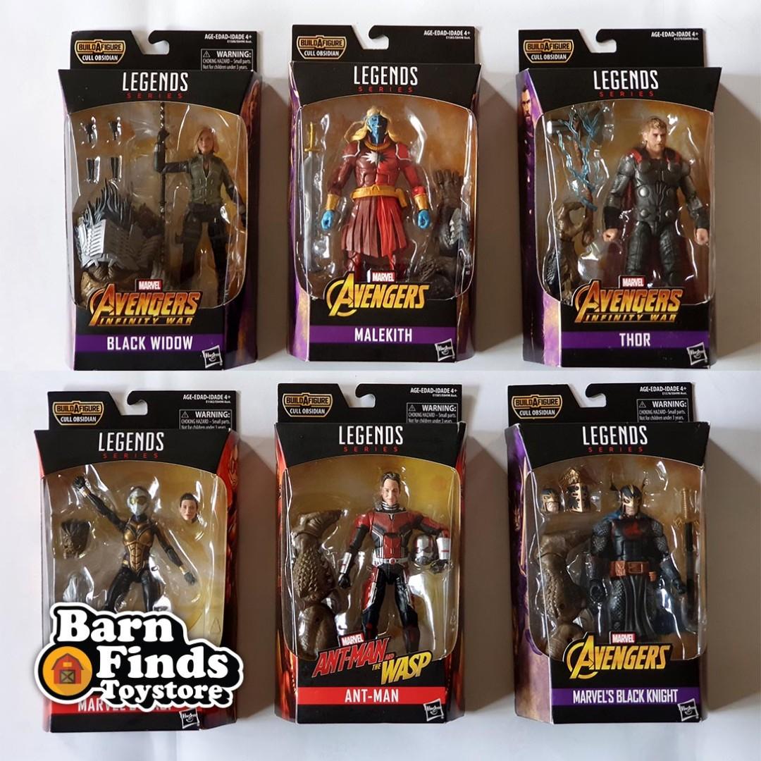 Avengers Infinity War Marvel Legends Cull Obsidian Series Set Of 6 Action Figures Unopened Toys Games Toys On Carousell
