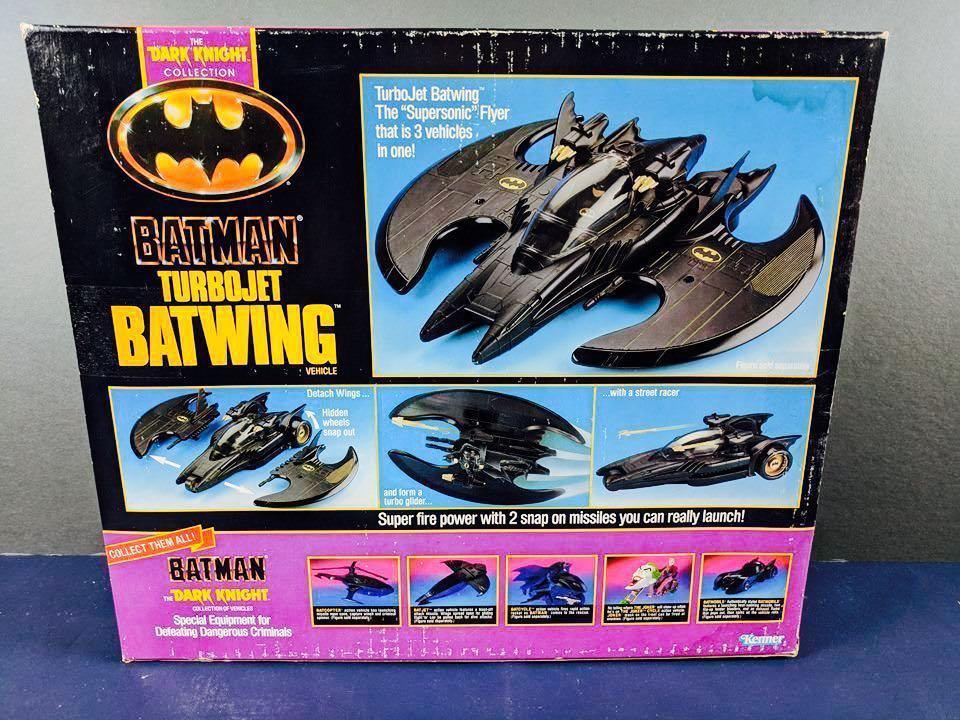 Batman Dark Knight Collection Turbojet Batwing Kenner 1990 MISB