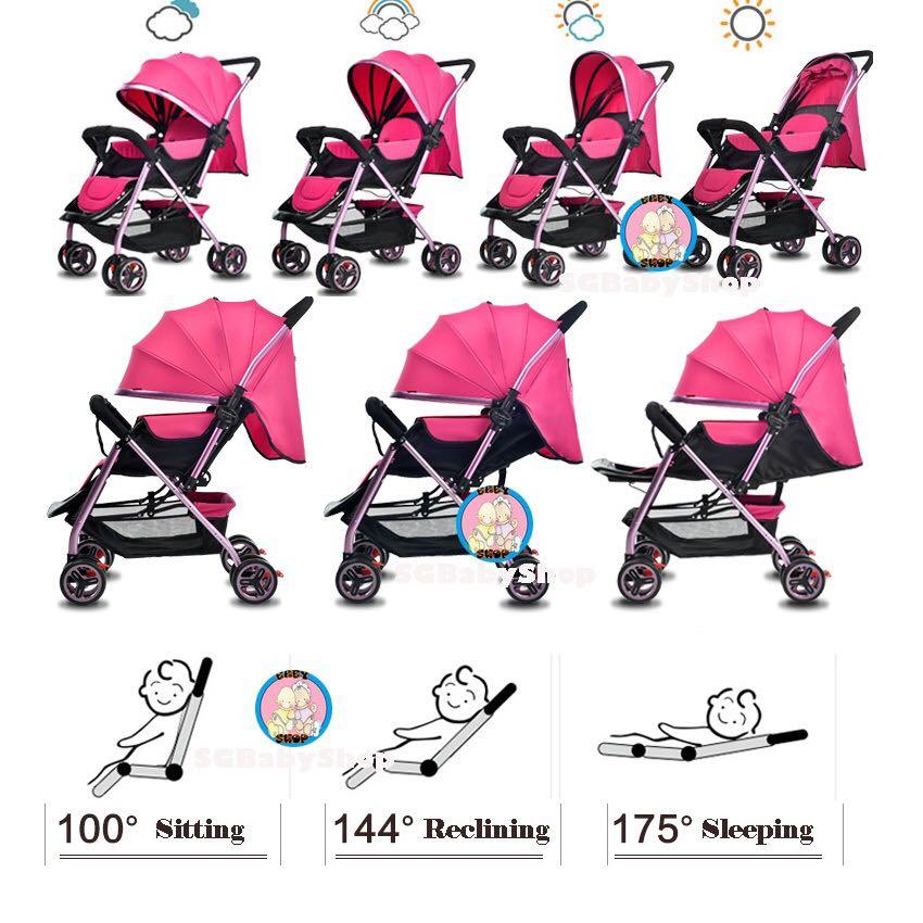 b childhood stroller review