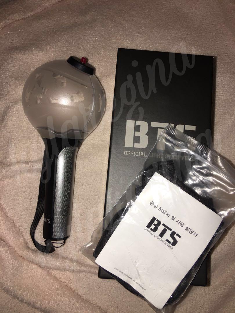 Bts Official Light Stick Ver. 2 ( Army Bomb V2), Hobbies & Toys,  Memorabilia & Collectibles, K-Wave On Carousell