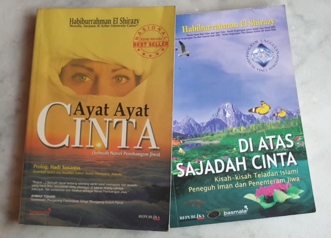 Buku Novel Fiksi Indonesia Islami 1 Set Isi 2 Buku Pre Owned Buku Alat Tulis Buku Di Carousell