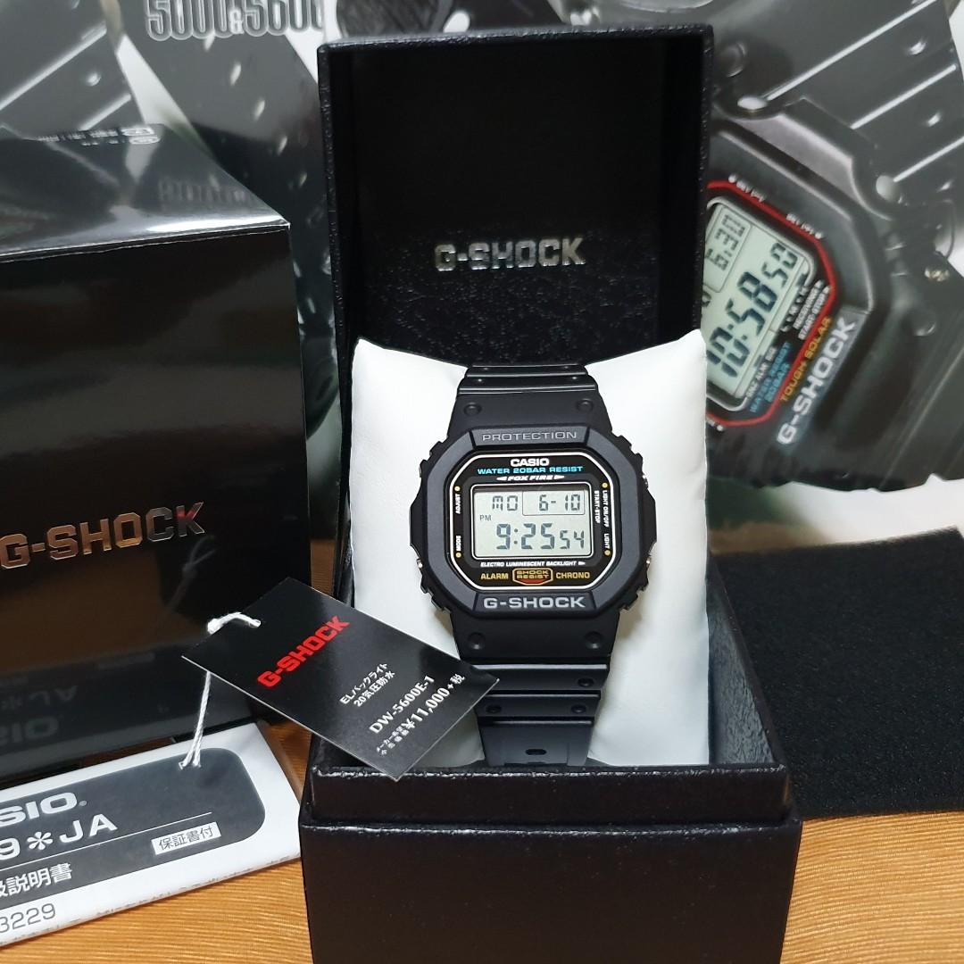 Casio G Shock X Fox Fire Dw5600e 1 Japan Domestic Model Dw5600 Foxfire Luxury Watches On Carousell