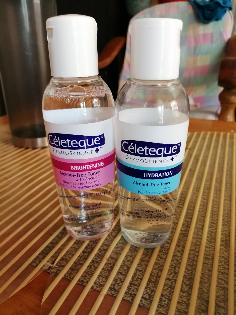 celeteque brightening toner