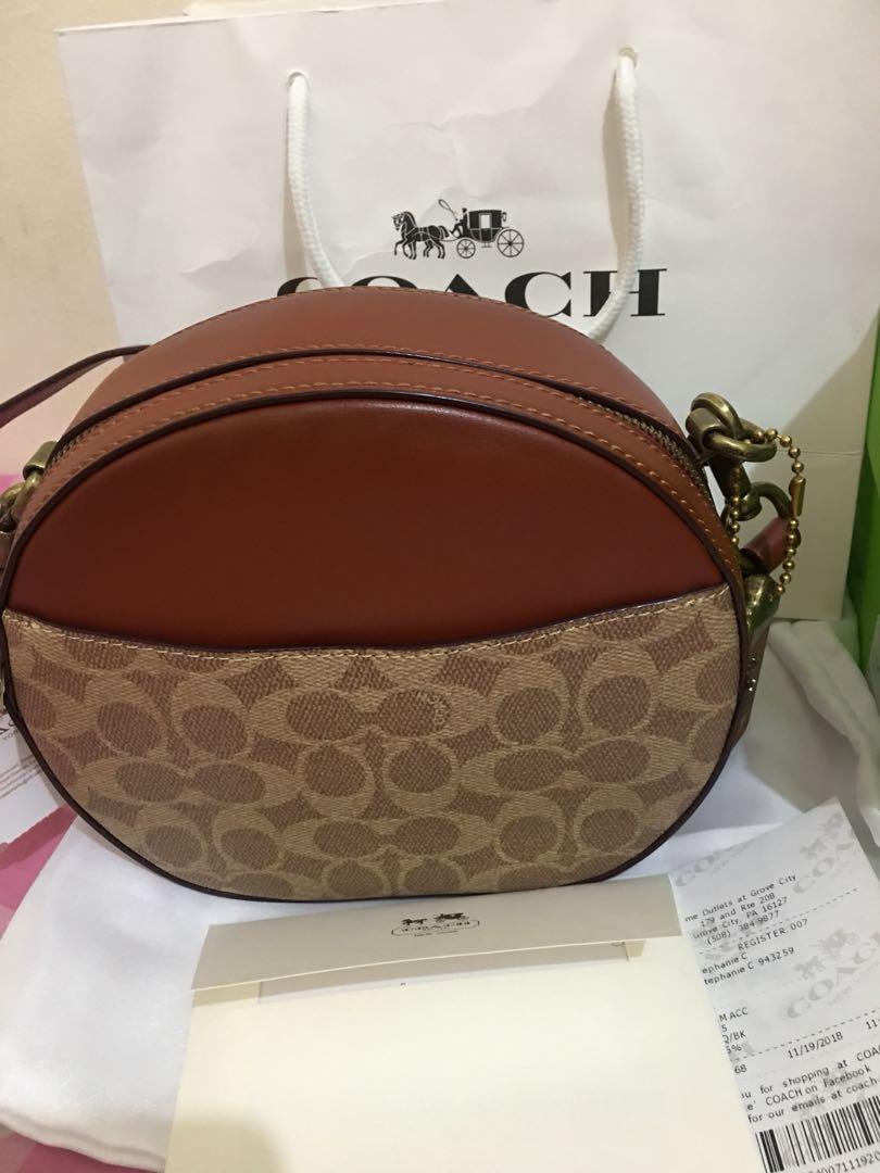 round coach bag