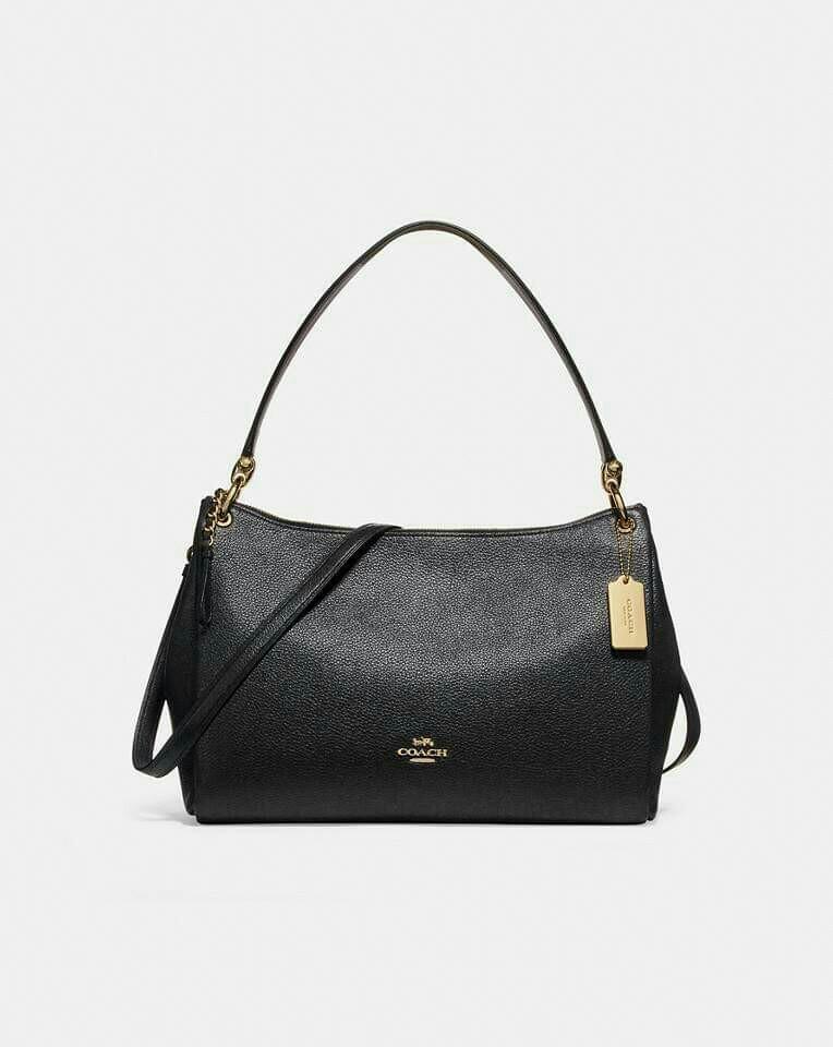 Coach pebble leather mia shoulder bag hotsell