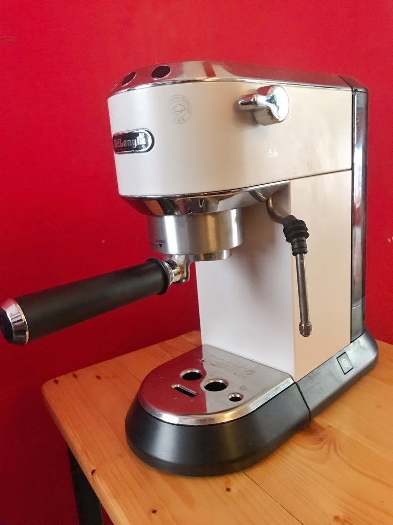 Coffee Machine Delonghi Dedica Pump Espresso Ec685w Kitchen Appliances On Carousell
