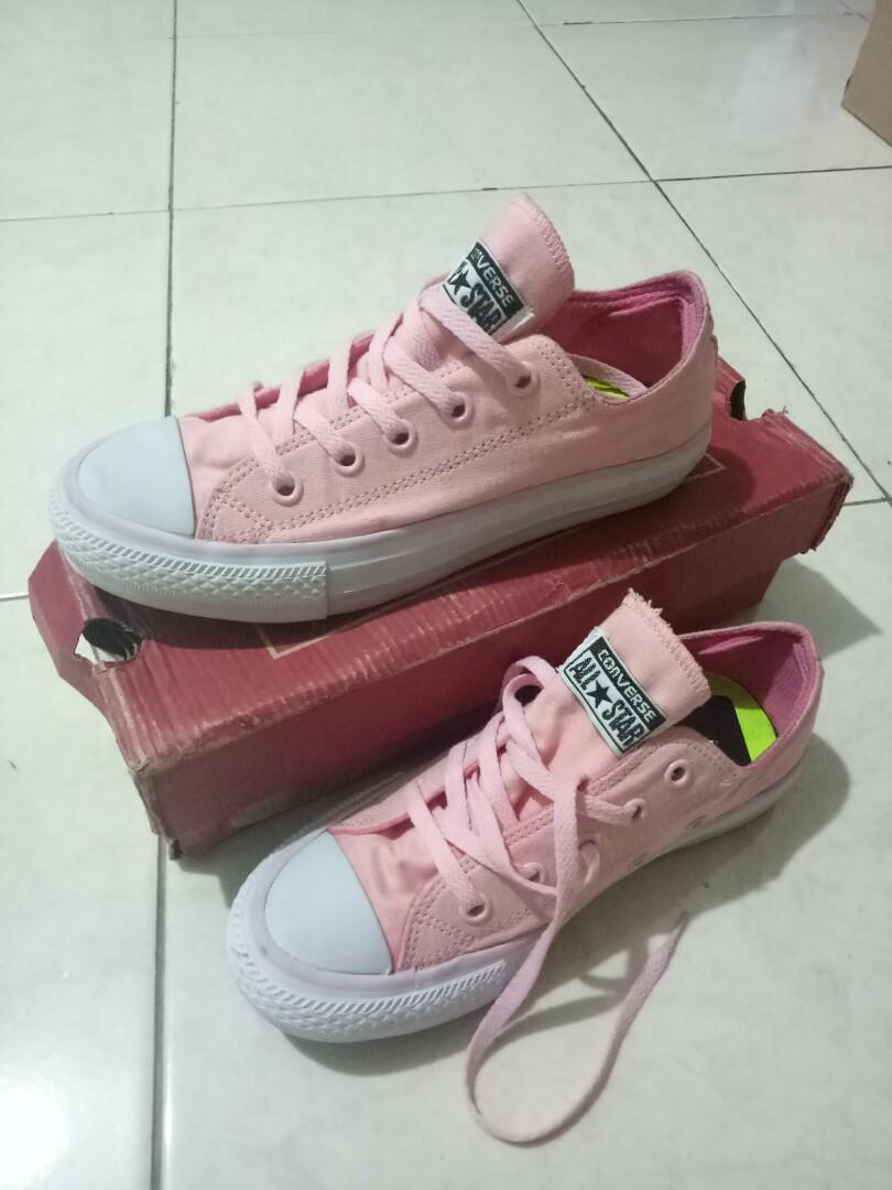 Converse Baby Pink Lunarlon 3637, Women 