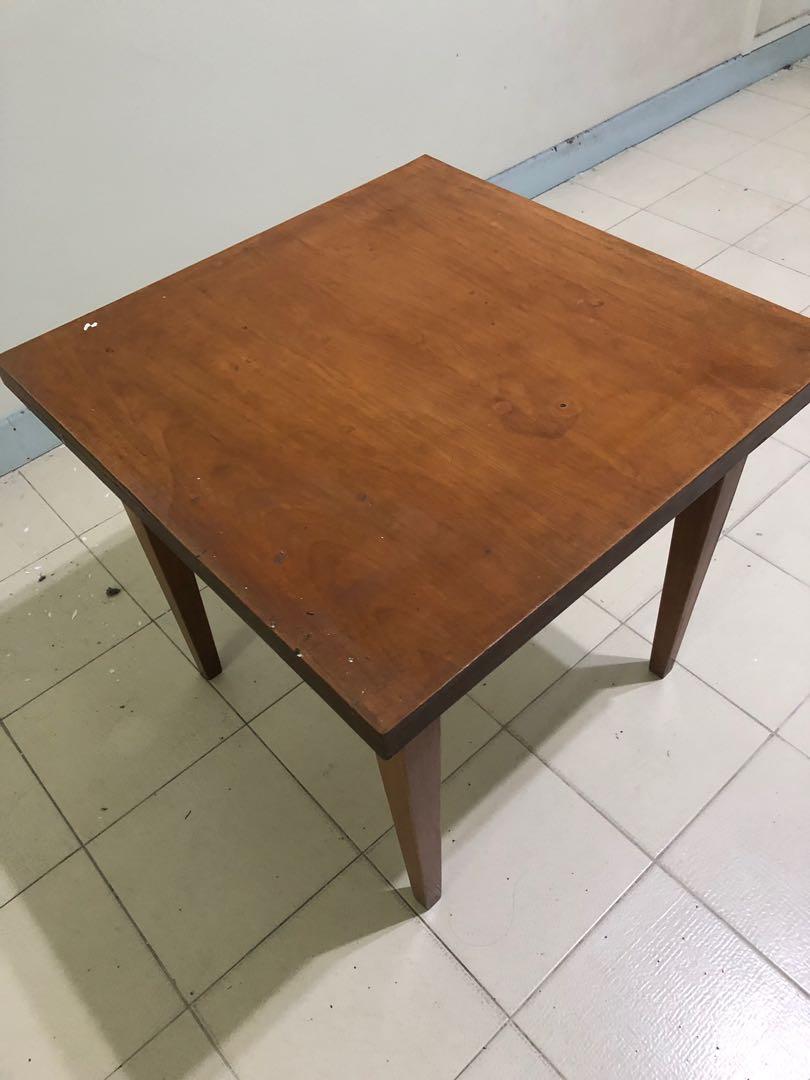 Corner table (Category: Tables & Sets) located in Singapore. Submitted by toto28 (Listing ID 233539361, Image 1). Description: Size 60cmx60cmx58cm Good condition. Self collection at Clementi area .