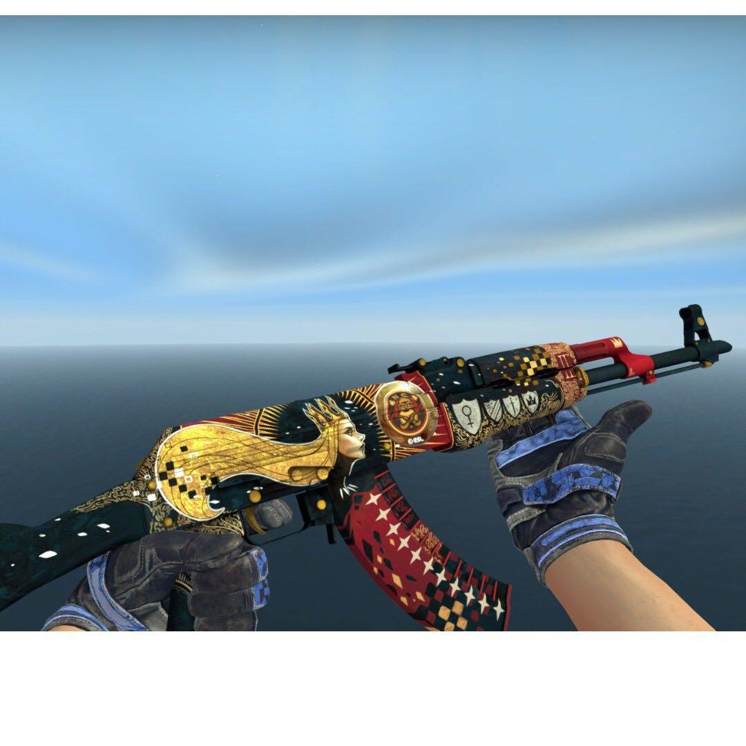 CSGO - AK-47 | The Empress FT, Video Gaming, Gaming Accessories, Game ...
