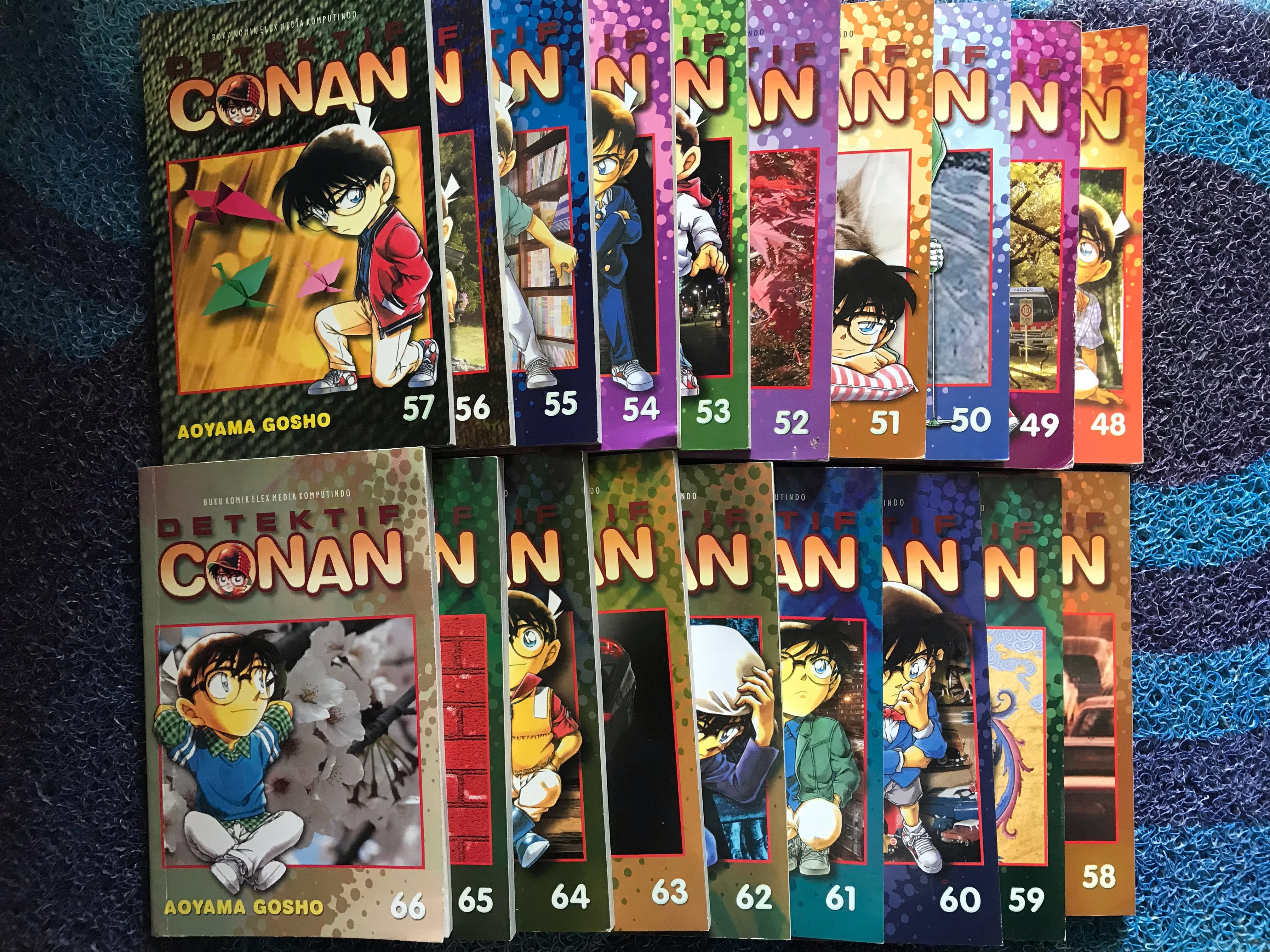 Detective Conan, Buku & Alat Tulis, Komik Dan Manga Di Carousell