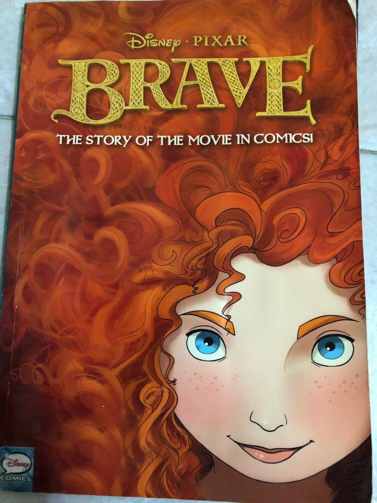 Wallpaper Disney Pixar Brave The Story Of The Movie In Comics Books Desktop Wallpaper