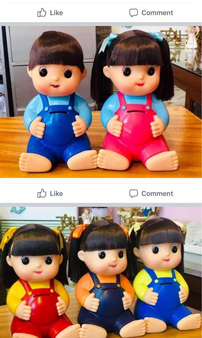 doll coin bank