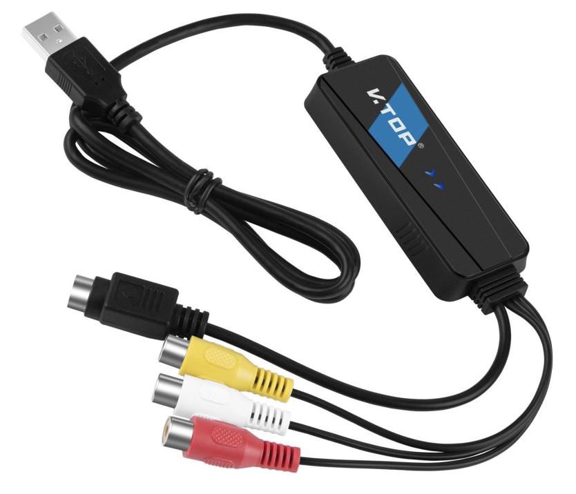(E2331) Digitise Video Grabber Windows 10 USB Video Capture Card VHS