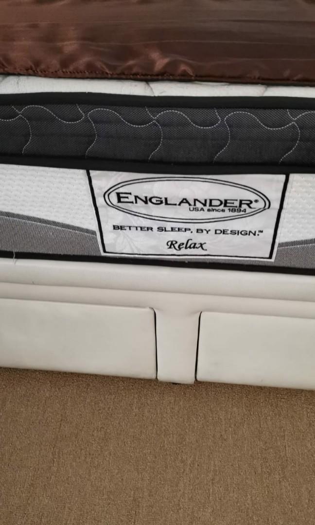 Englander King Size Full Latex Mattress, Furniture & Home Living