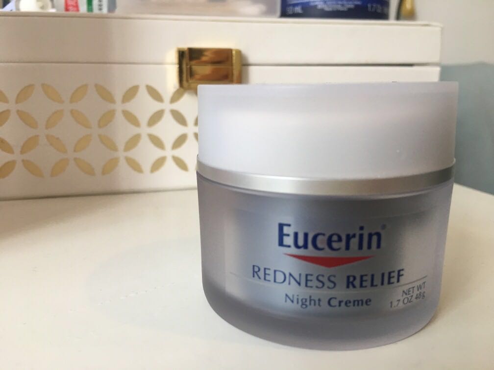 eucerin redness night cream
