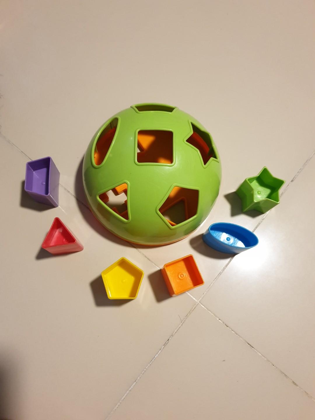 Fisher price shape ball top