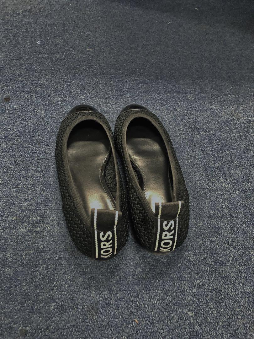 Vicky Logo Tape Knit Ballet Flat 2024 www tofrei