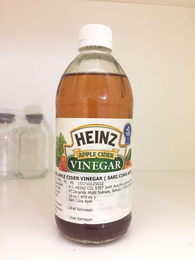 Heinz Apple Cider Vinegar 473 ml, Makanan & Minuman, Minuman Tidak