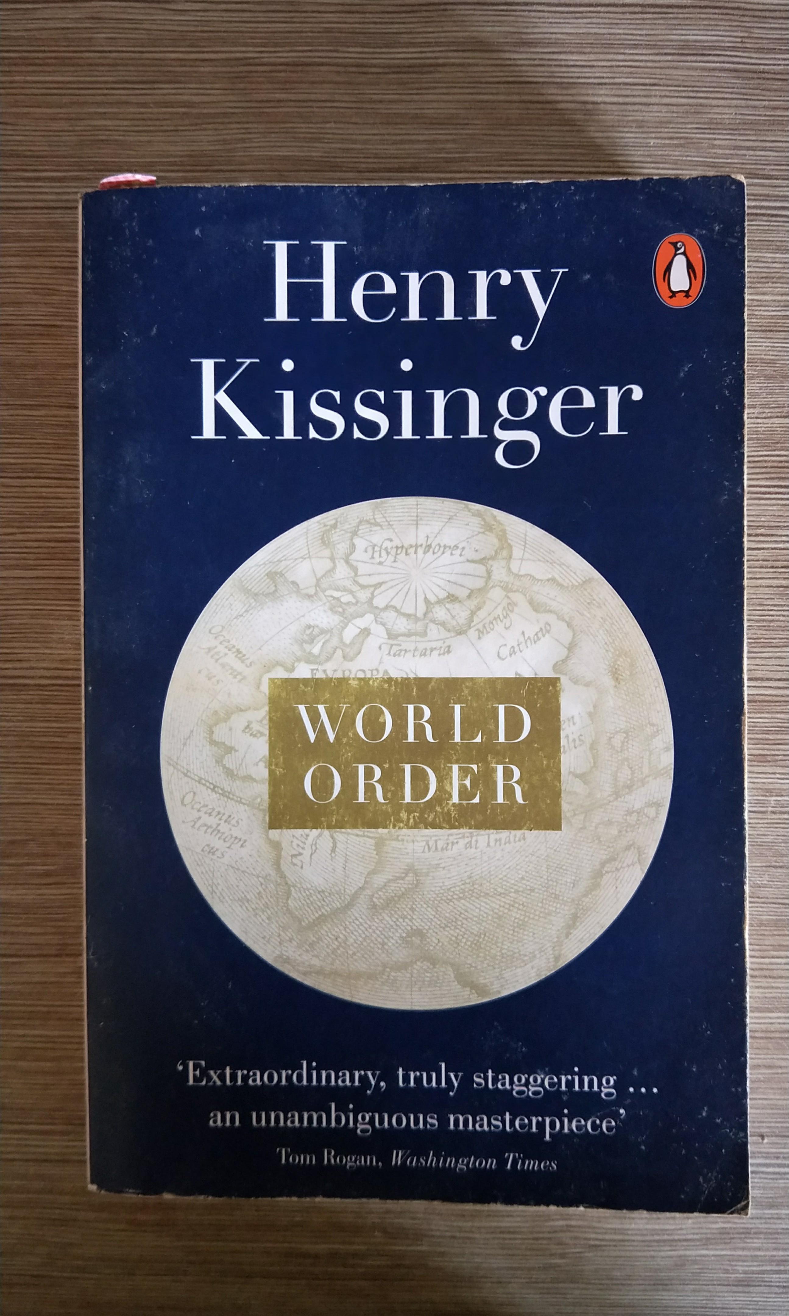 Henry Kissinger World Order Paperback Books Stationery Non