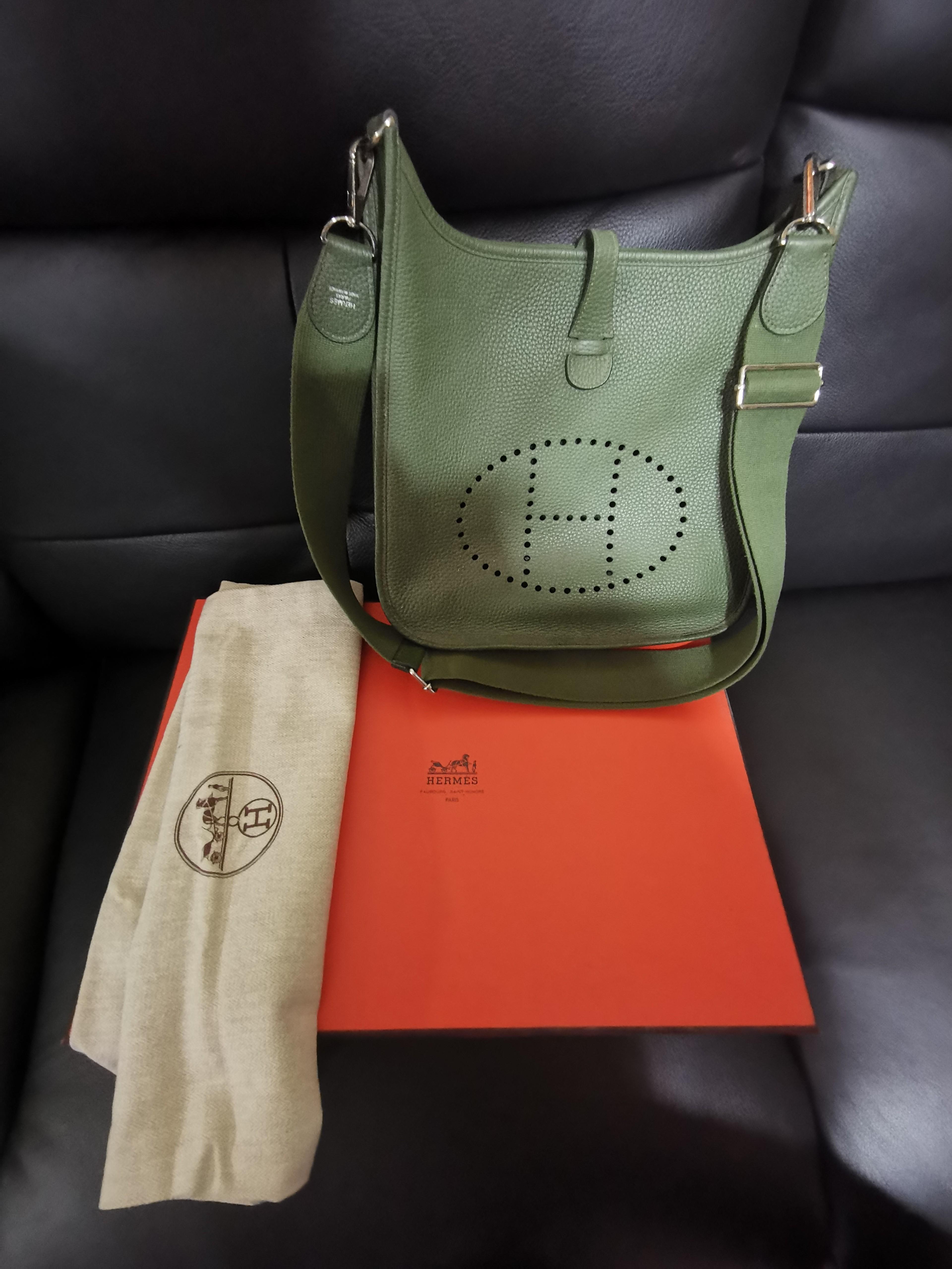 hermes evelyne green