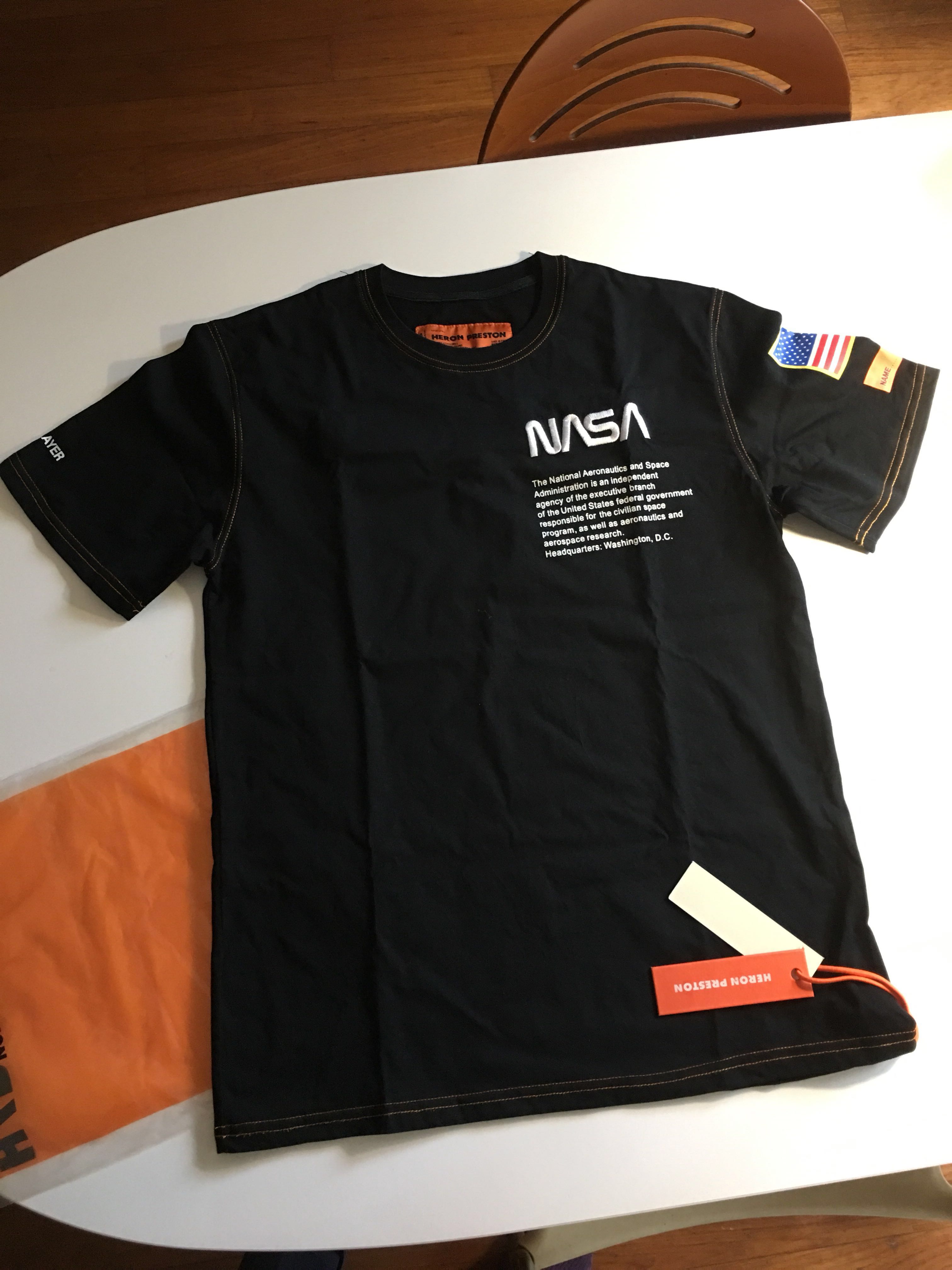 Heron Preston x NASA T-shirt medium size