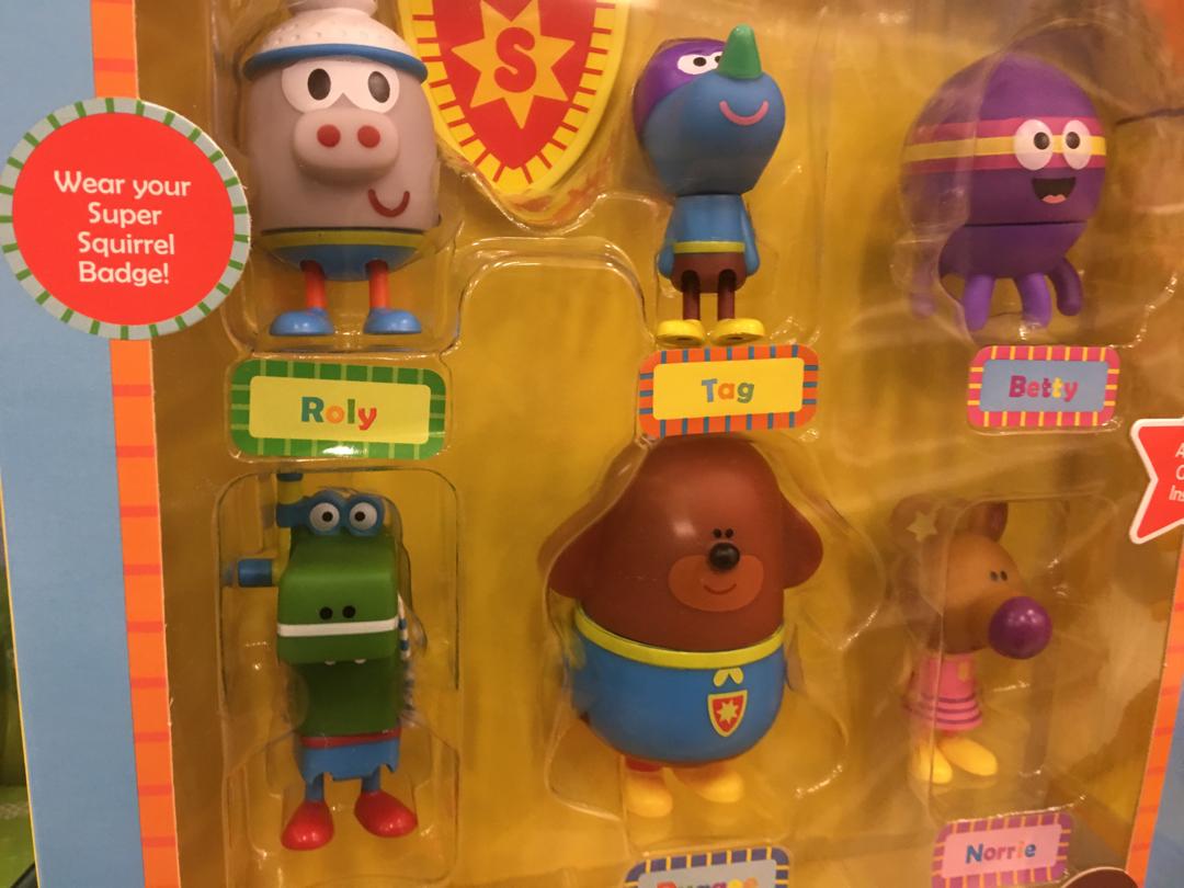 hey duggee duggee and the squirrels figurine pack