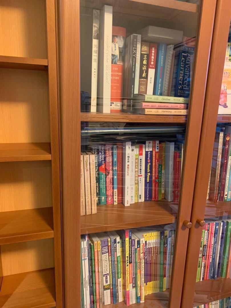 IKEA Billy Bookcase + 4 CD racks, Furniture & Home Living, Furniture