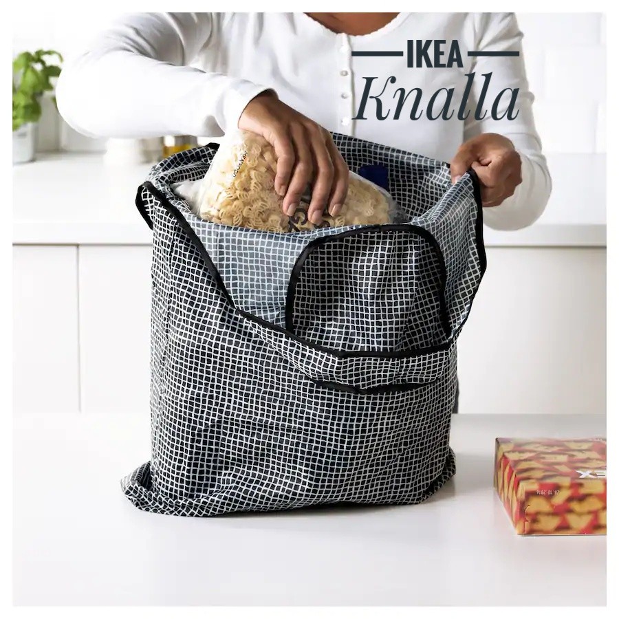 Ikea KNALLA Carrier Bag / Eco Bag / Shopping Bag, Women's Fashion, Bags ...
