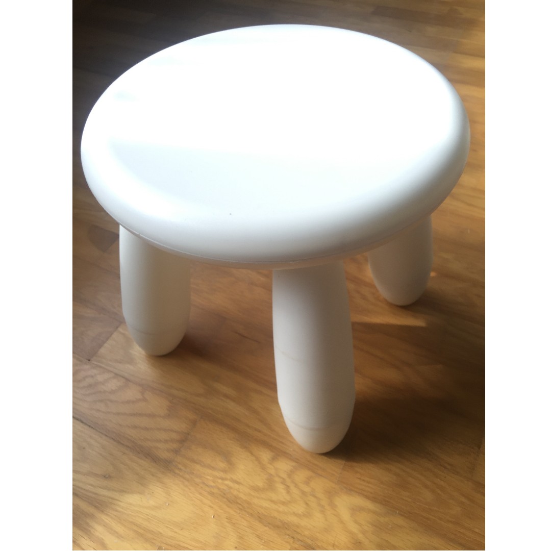 Ikea Mammut Children S Stool In Outdoor White Babies Kids