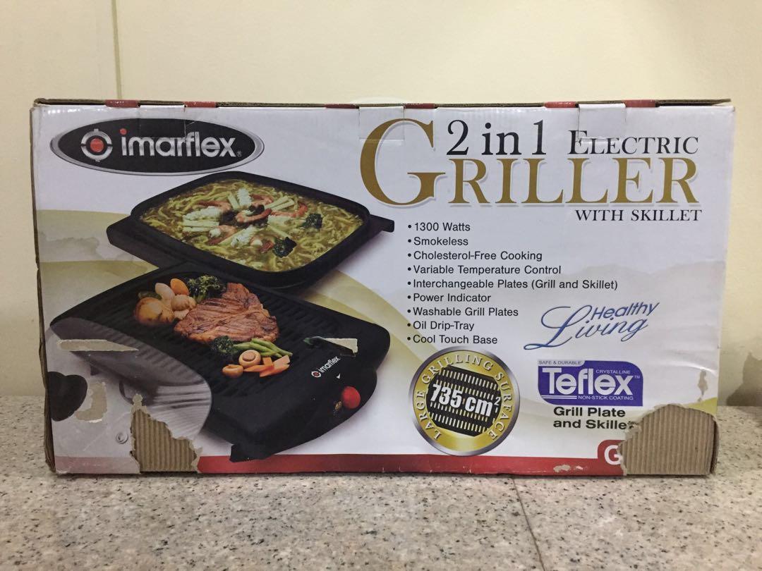 Imarflex electric grill hot sale