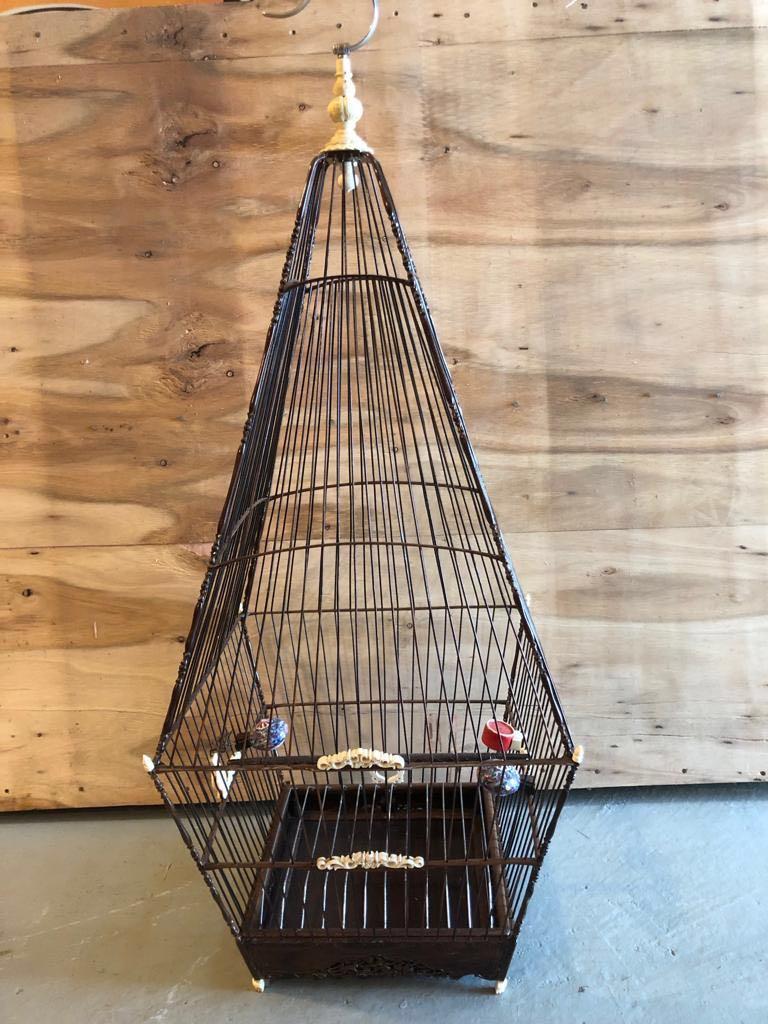 Ivory Jambul Bird Cage, Pet Supplies, Homes & Other Pet Accessories on