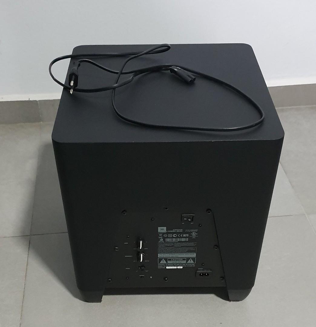 JBL Cinema SB400 Soundbar Speaker Black, Subwoofer not working