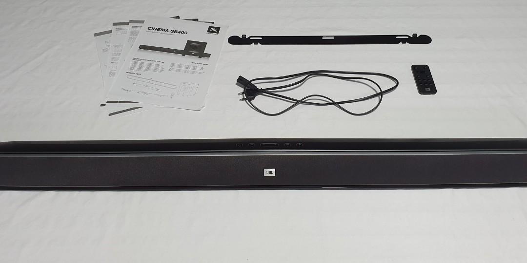 JBL Cinema SB400 Soundbar Speaker Black, Subwoofer not working