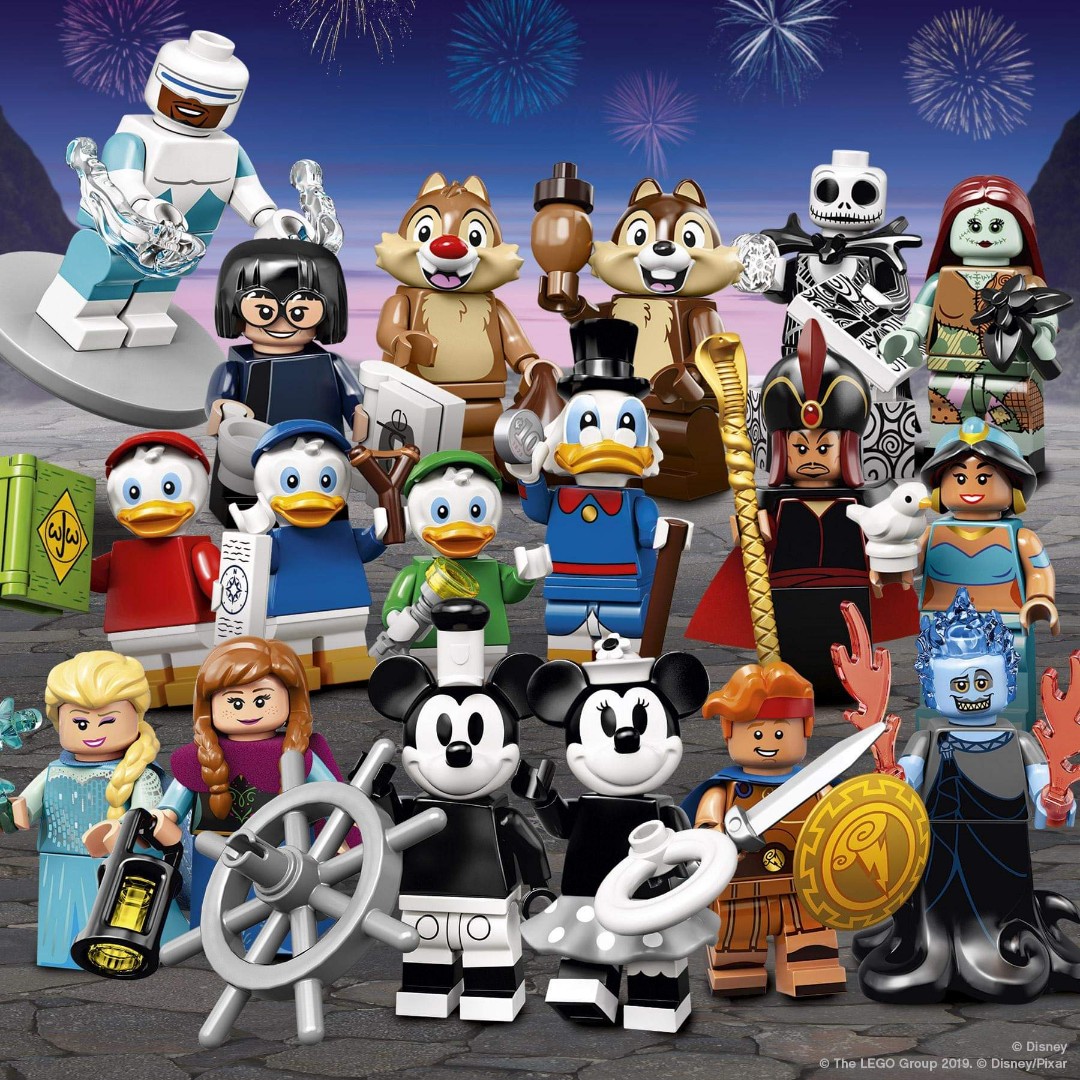 Lego Minifigures Disney Series 2-71024 10 Packs Sealed 