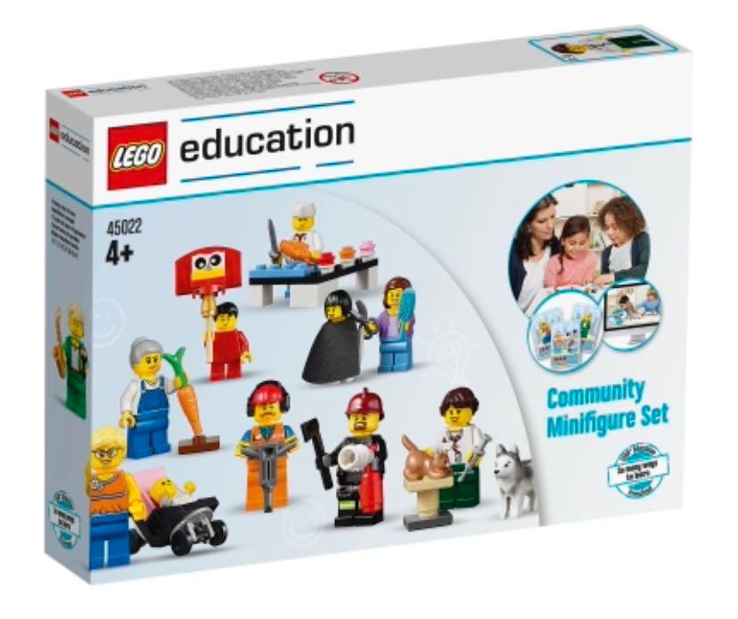 community minifigure set for role play by lego education