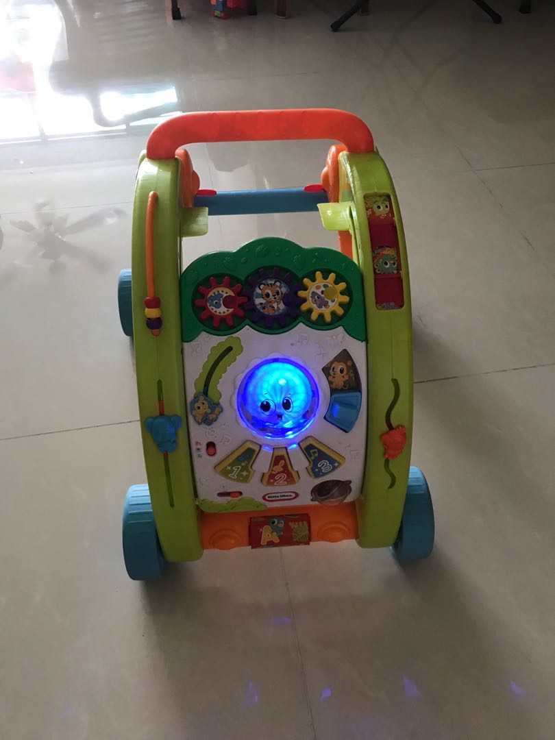 little tikes walker wheel locked