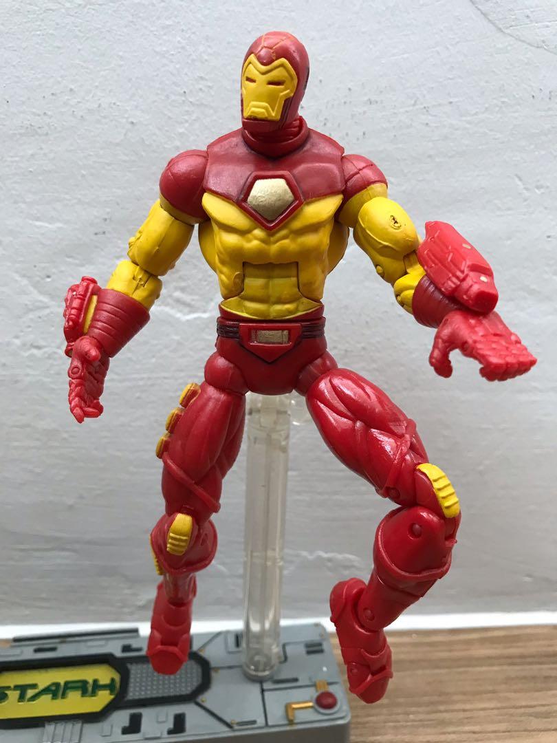 marvel legends face off iron man