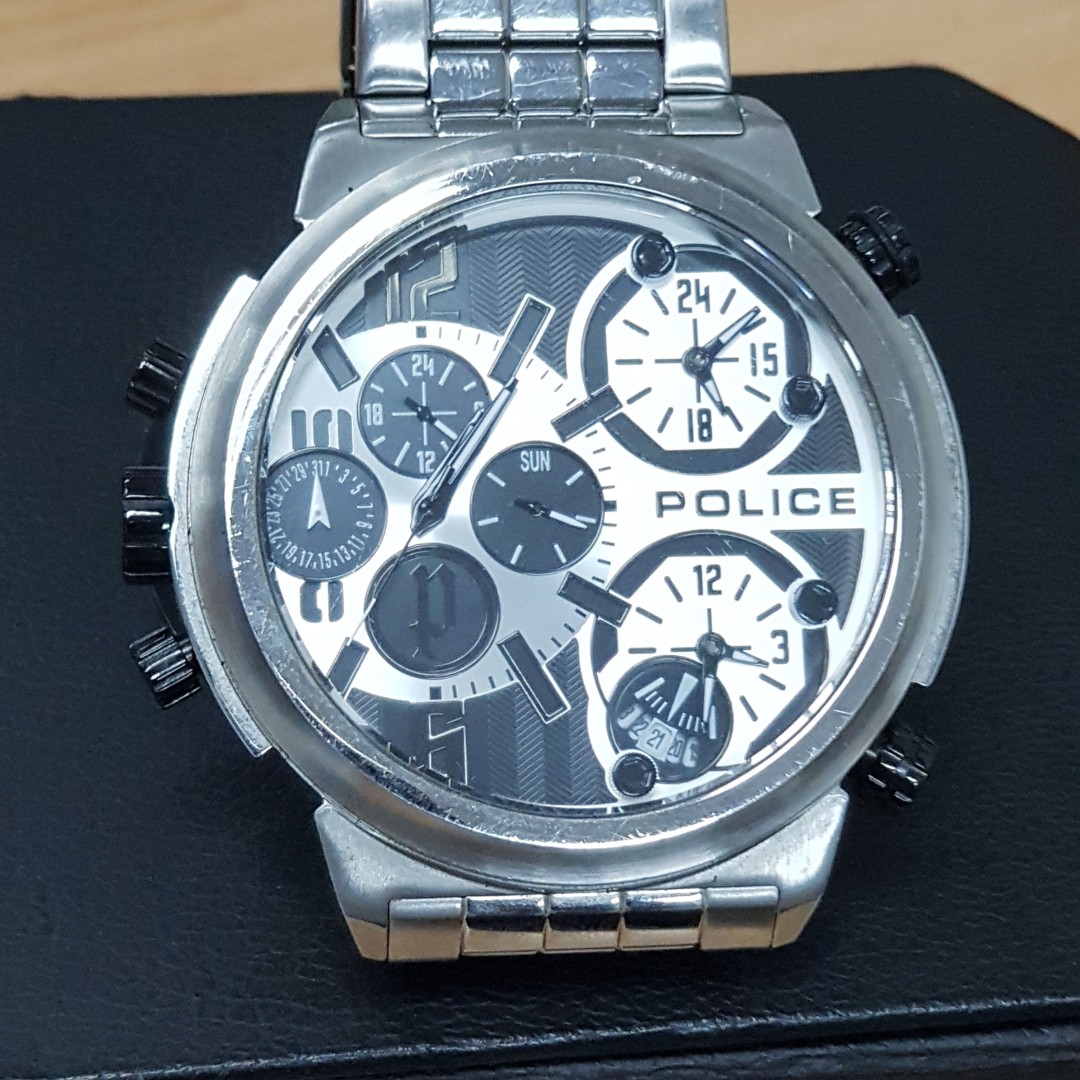 Police python watch sales