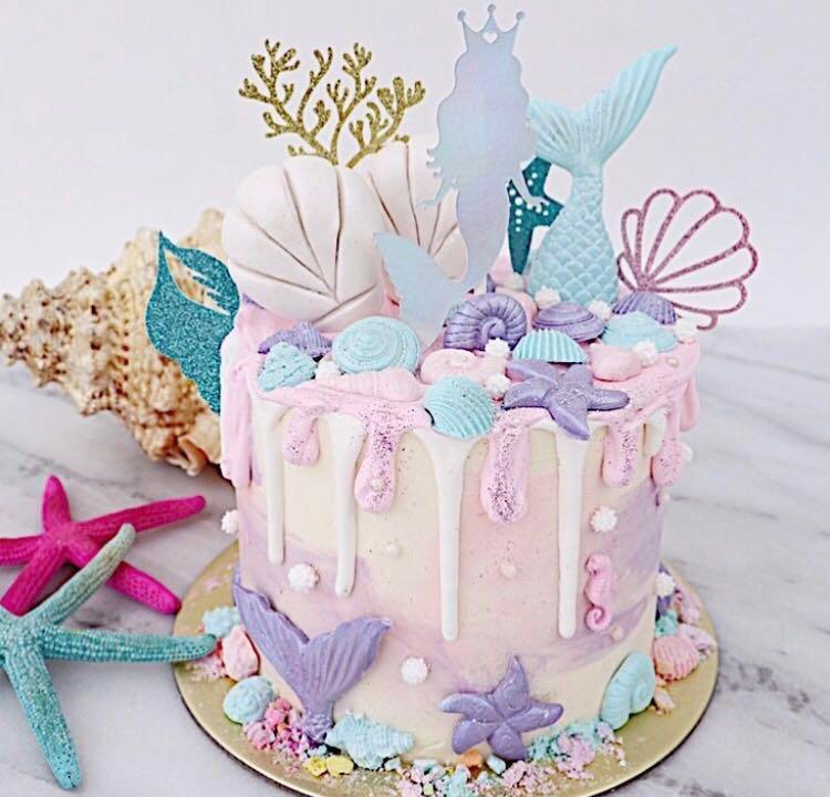 Mermaid Under The Sea Cake On Carousell