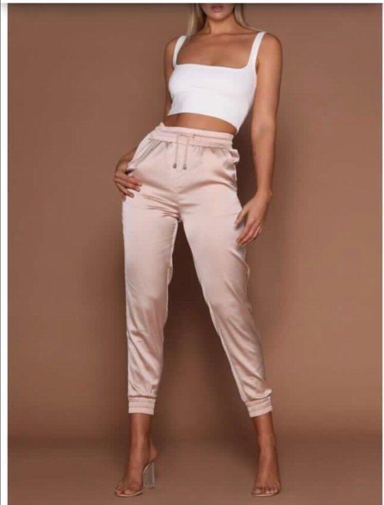Meshki satin 2025 joggers