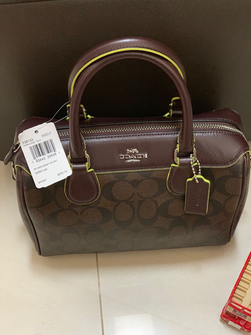 Coach sig 2025 mini bnt stchl