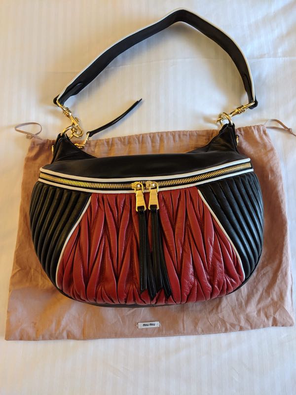 Miu Miu Rider Satchel 34cm