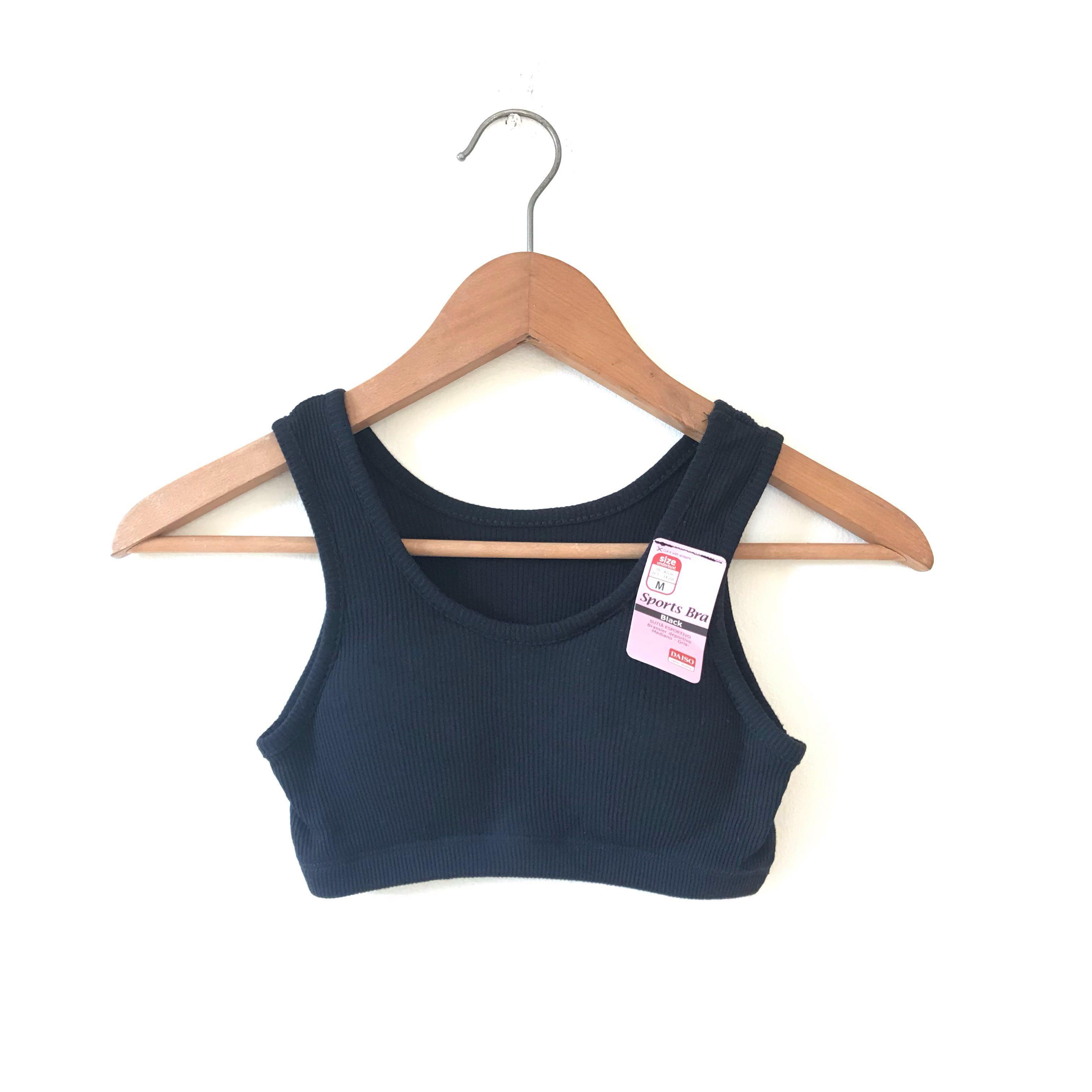 New FREE NBW Daiso Sports Bra / Crop top, Women's Fashion, Tops