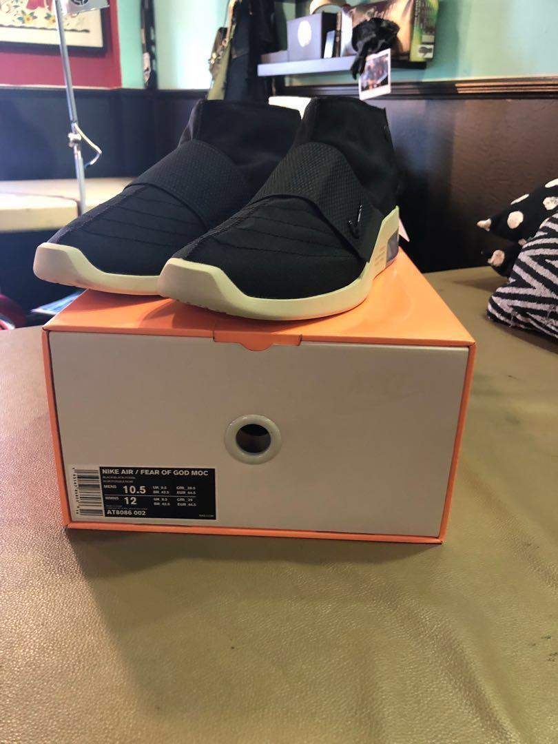 Nike Air X Fear Of God Moccasins FOG MOC BLACK